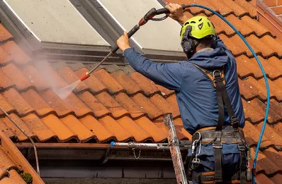 Démoussage et hydrofuge de toiture à Roche-l'Abeille
